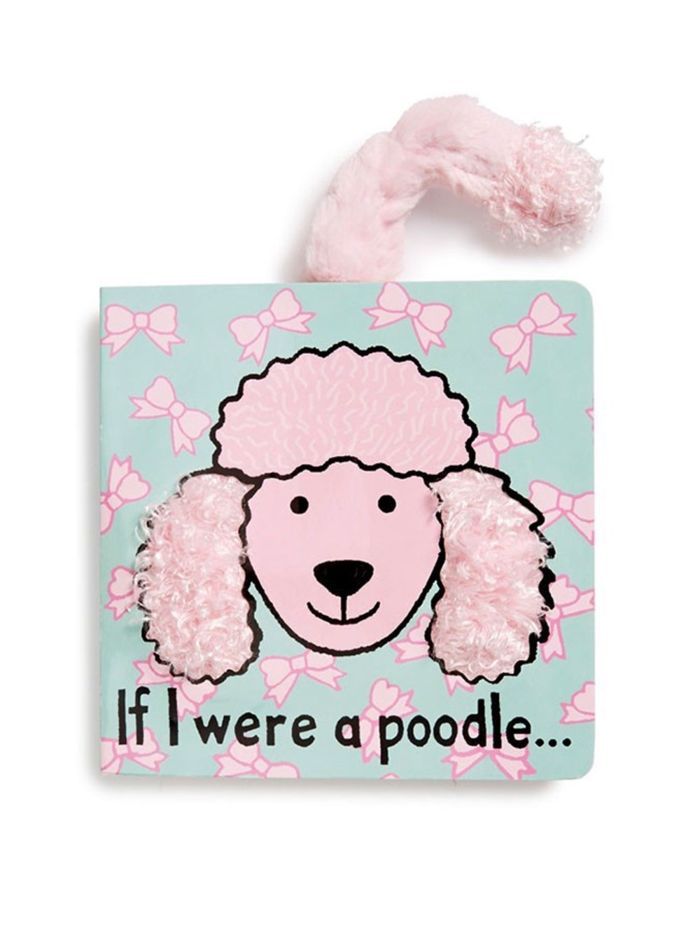 Jellycat Pink Poodle Touch-and-Feel Board Book